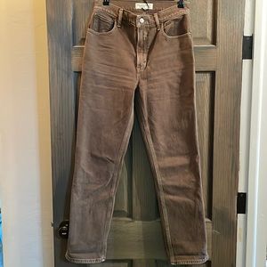 Abercrombie 90s Straight Ultra High Rise